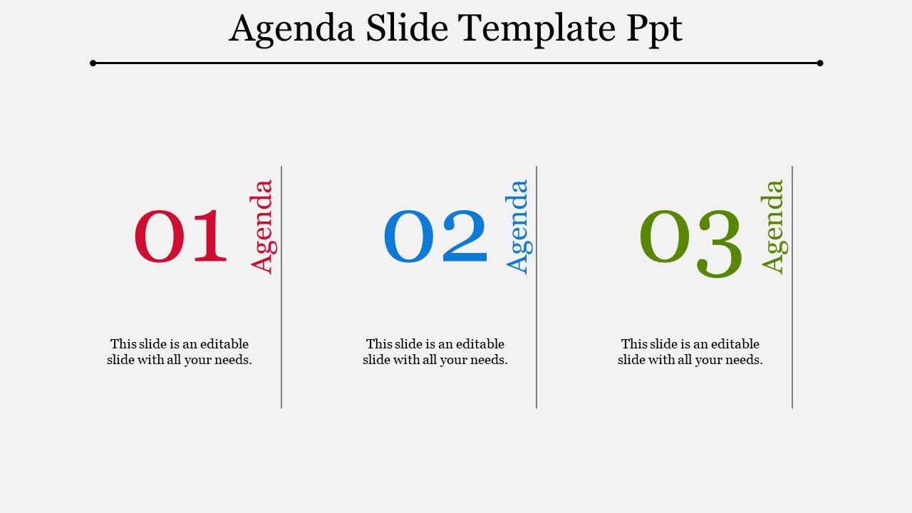 Find the Best Collection of Agenda PPT Template Design